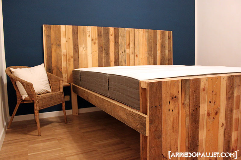 letto in pallet