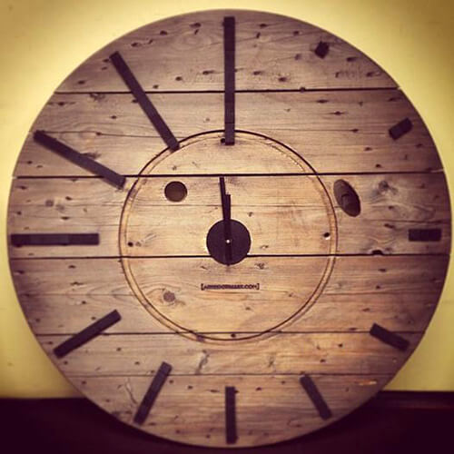 orologio in pallet